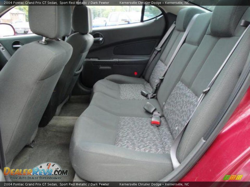 2004 Pontiac Grand Prix GT Sedan Sport Red Metallic / Dark Pewter Photo #16