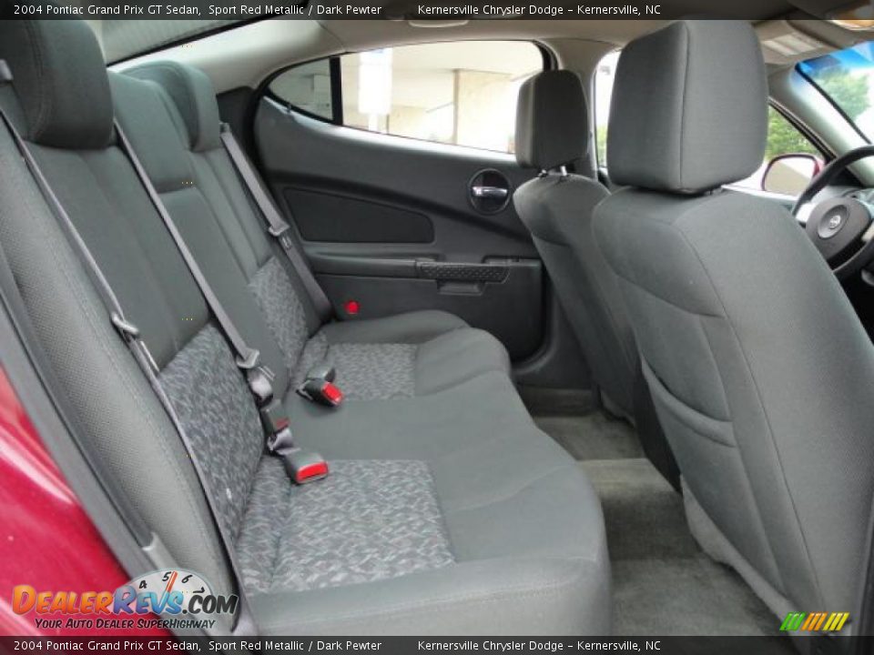 2004 Pontiac Grand Prix GT Sedan Sport Red Metallic / Dark Pewter Photo #18