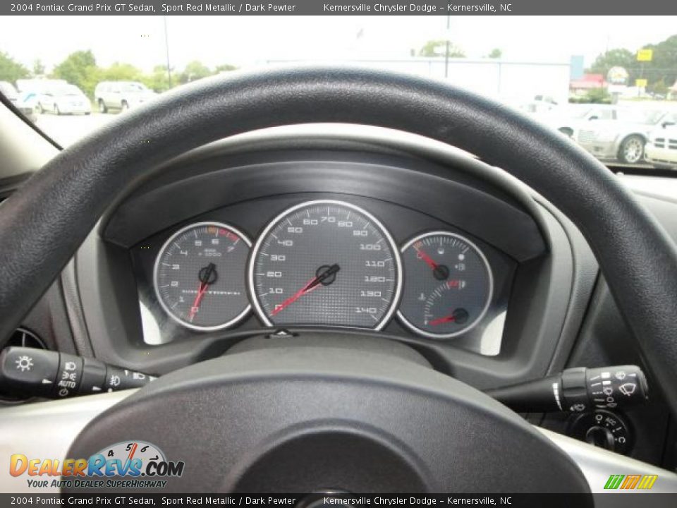 2004 Pontiac Grand Prix GT Sedan Sport Red Metallic / Dark Pewter Photo #24