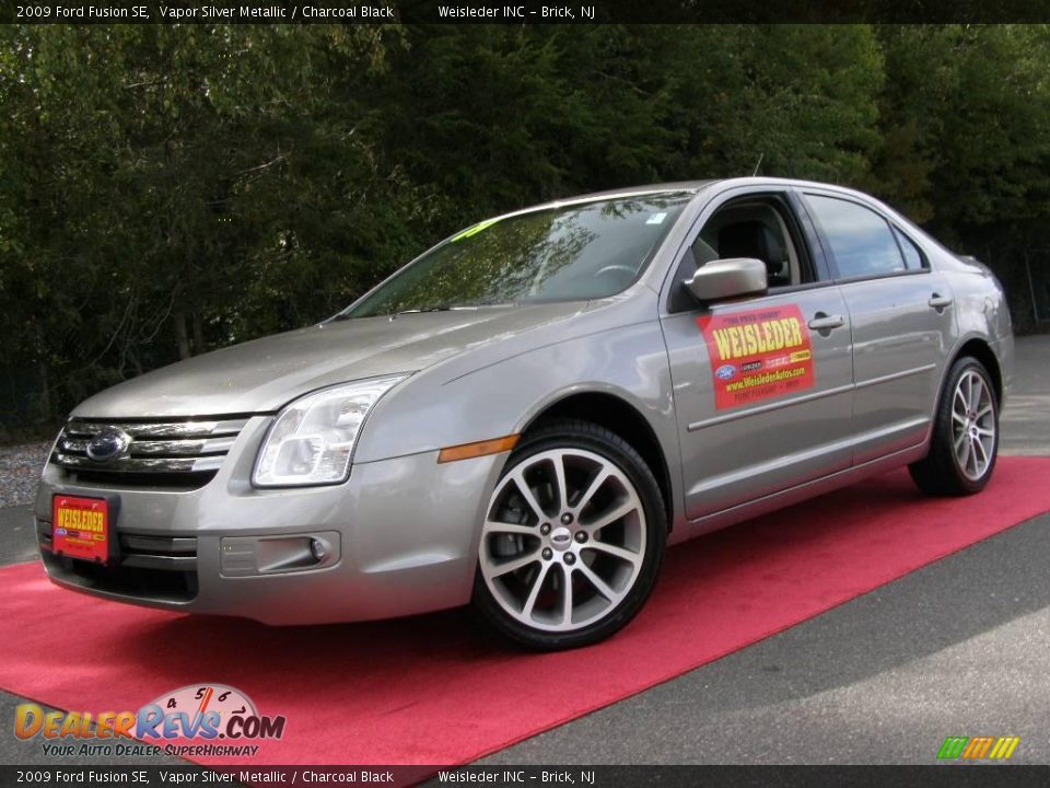 2009 Ford Fusion SE Vapor Silver Metallic / Charcoal Black Photo #1