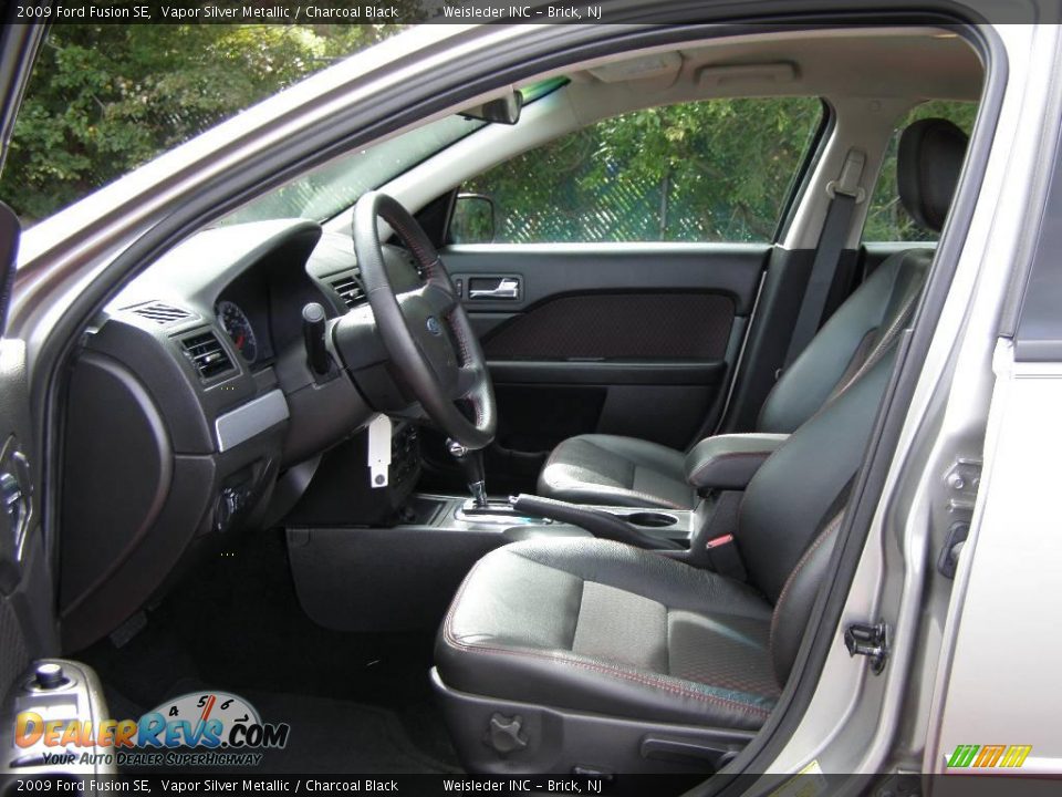 2009 Ford Fusion SE Vapor Silver Metallic / Charcoal Black Photo #13