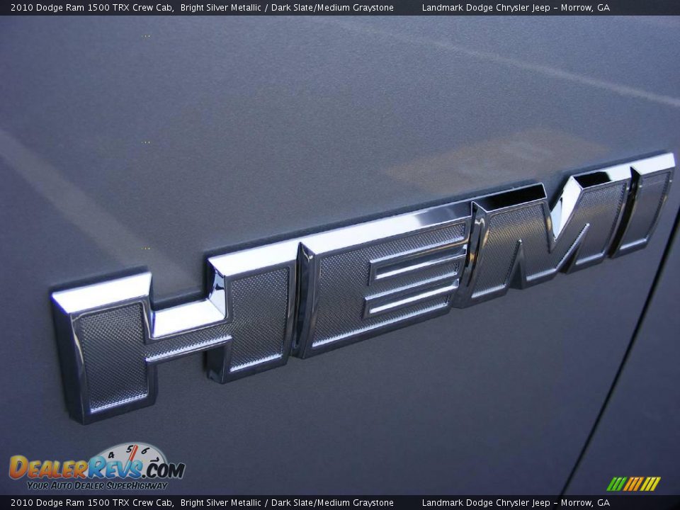 2010 Dodge Ram 1500 TRX Crew Cab Bright Silver Metallic / Dark Slate/Medium Graystone Photo #5