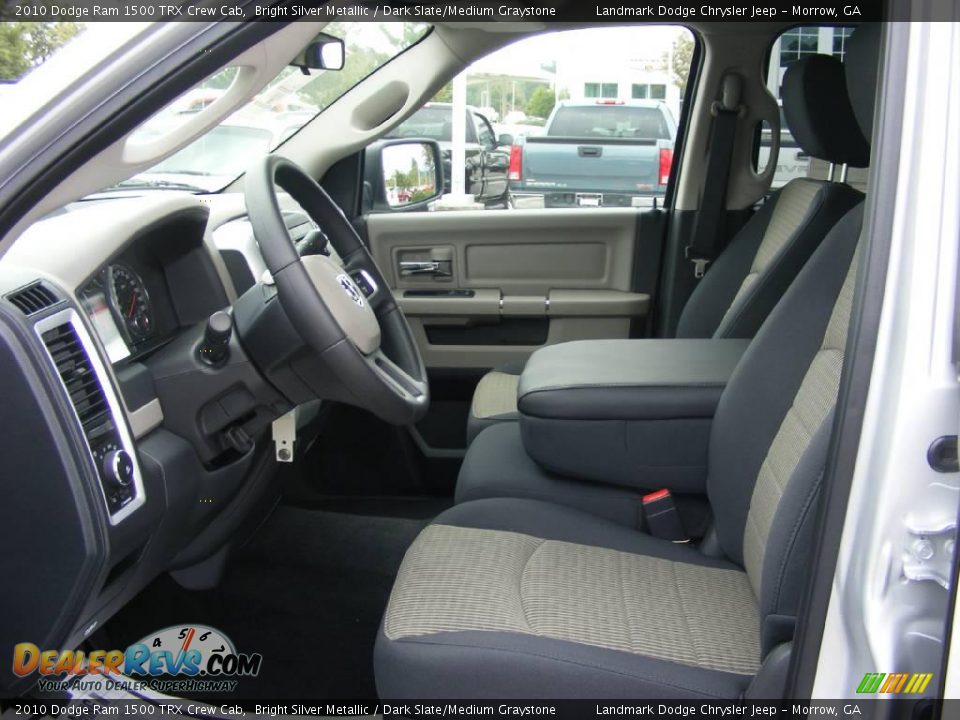 2010 Dodge Ram 1500 TRX Crew Cab Bright Silver Metallic / Dark Slate/Medium Graystone Photo #6