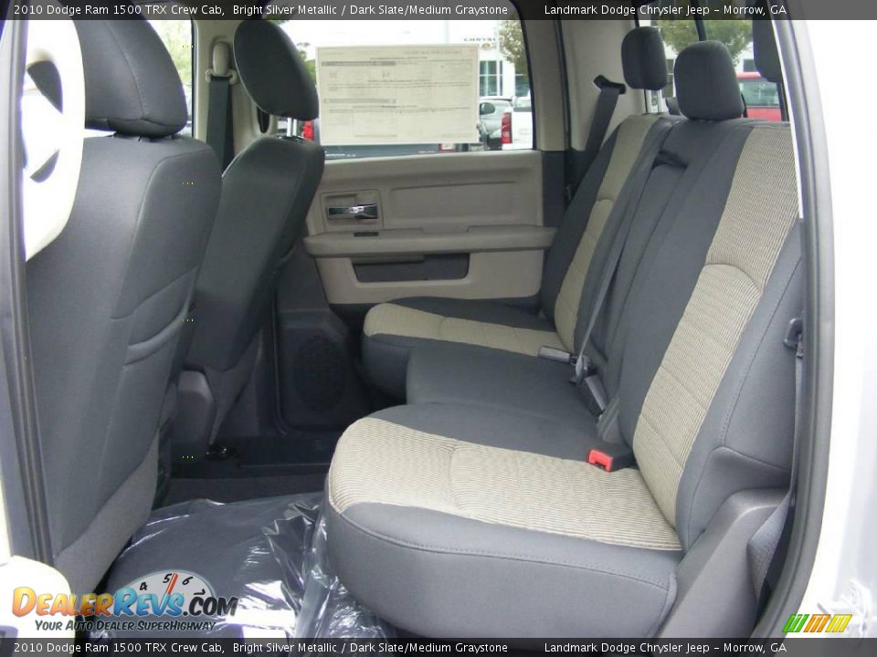 2010 Dodge Ram 1500 TRX Crew Cab Bright Silver Metallic / Dark Slate/Medium Graystone Photo #7