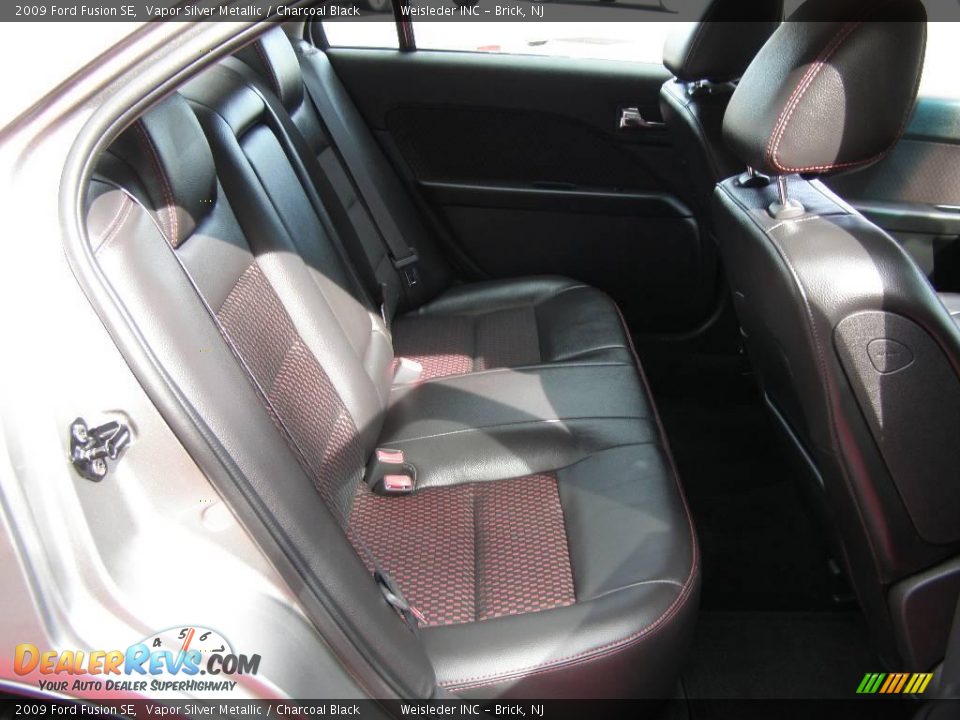 2009 Ford Fusion SE Vapor Silver Metallic / Charcoal Black Photo #21