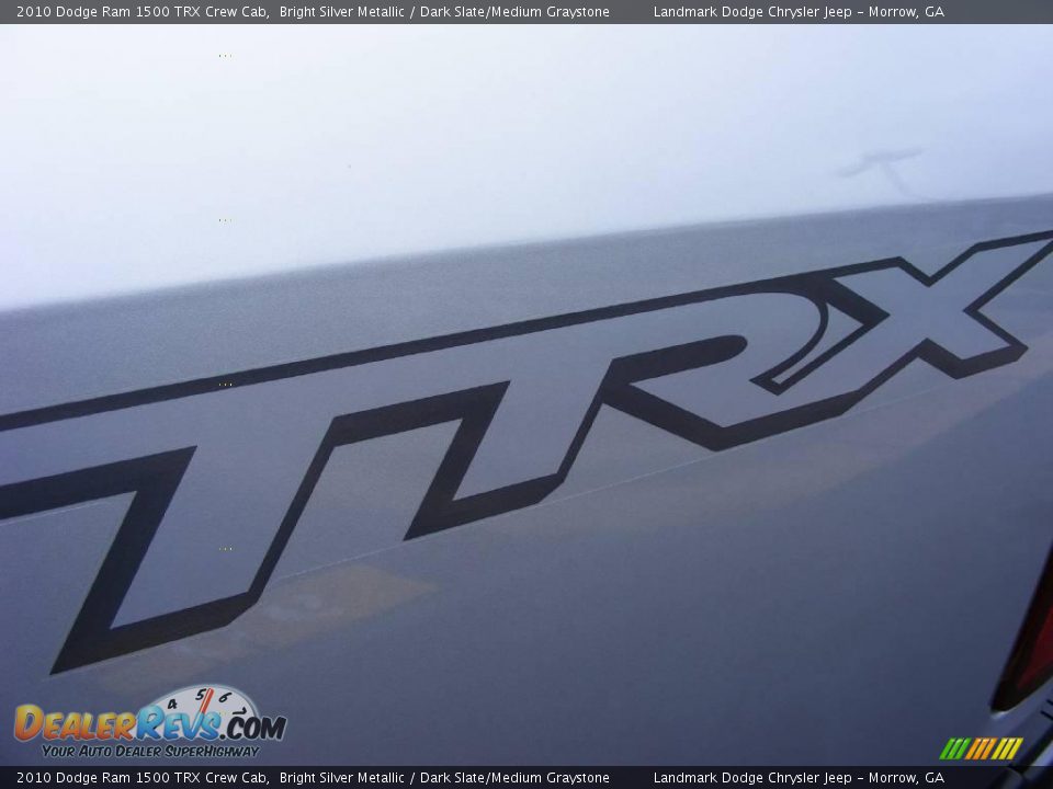 2010 Dodge Ram 1500 TRX Crew Cab Bright Silver Metallic / Dark Slate/Medium Graystone Photo #8