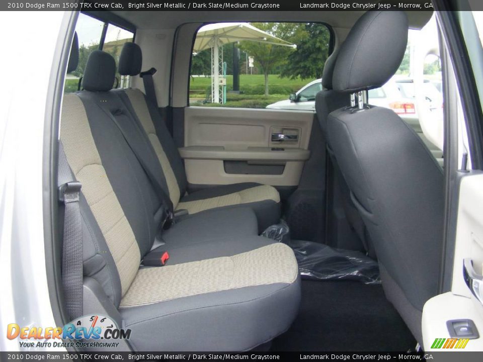 2010 Dodge Ram 1500 TRX Crew Cab Bright Silver Metallic / Dark Slate/Medium Graystone Photo #10