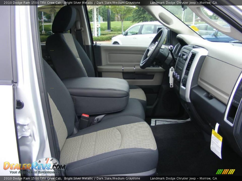 2010 Dodge Ram 1500 TRX Crew Cab Bright Silver Metallic / Dark Slate/Medium Graystone Photo #11