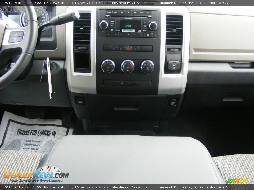 2010 Dodge Ram 1500 TRX Crew Cab Bright Silver Metallic / Dark Slate/Medium Graystone Photo #12