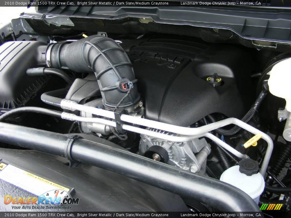 2010 Dodge Ram 1500 TRX Crew Cab Bright Silver Metallic / Dark Slate/Medium Graystone Photo #14