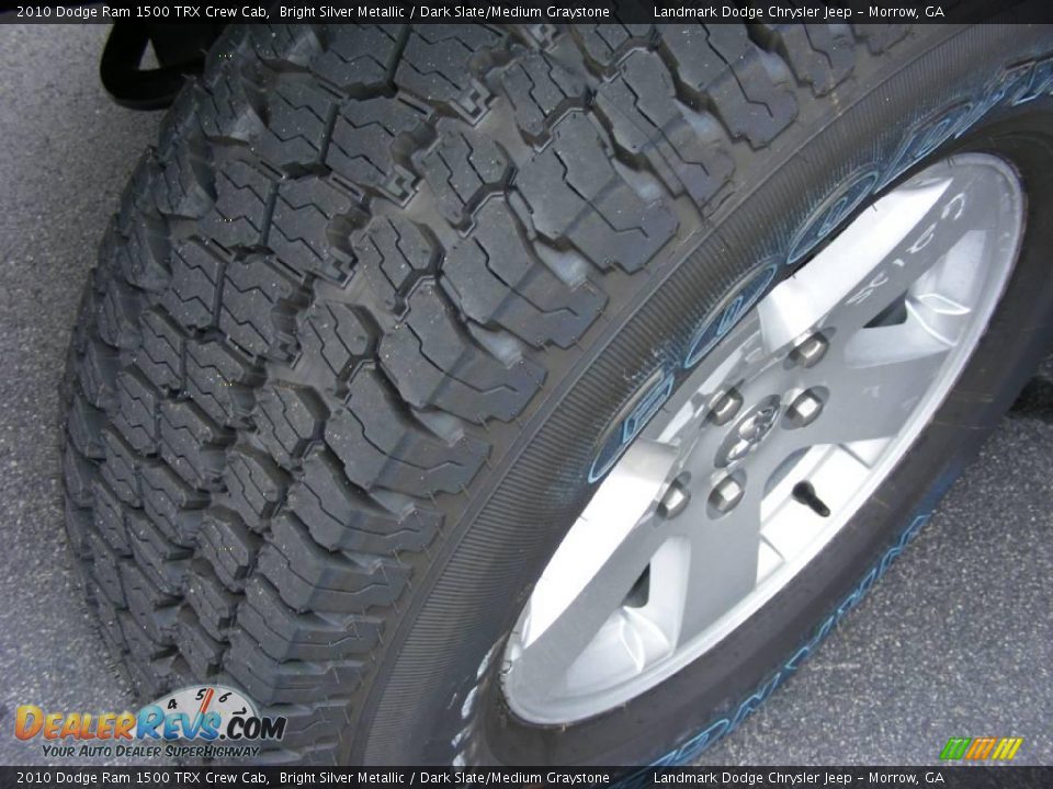 2010 Dodge Ram 1500 TRX Crew Cab Bright Silver Metallic / Dark Slate/Medium Graystone Photo #15