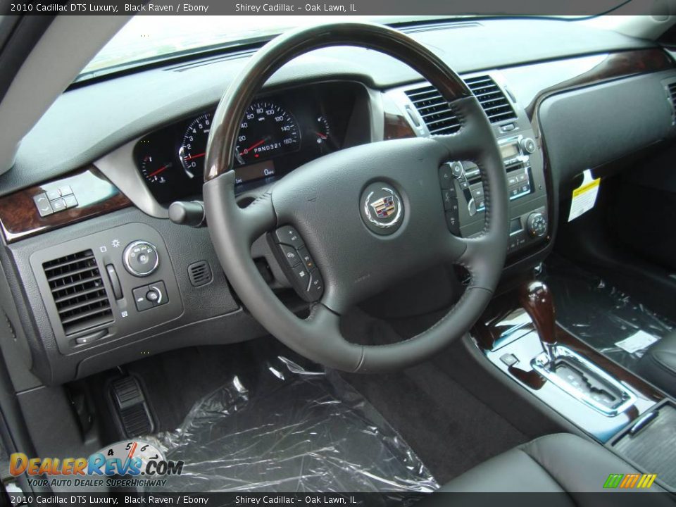 2010 Cadillac DTS Luxury Black Raven / Ebony Photo #9