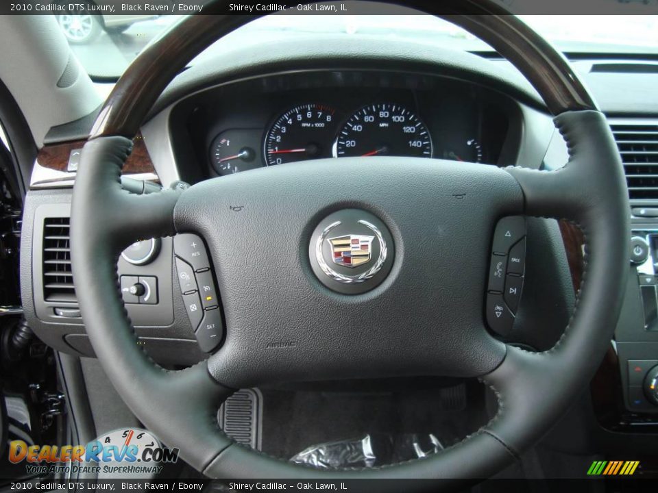 2010 Cadillac DTS Luxury Black Raven / Ebony Photo #14