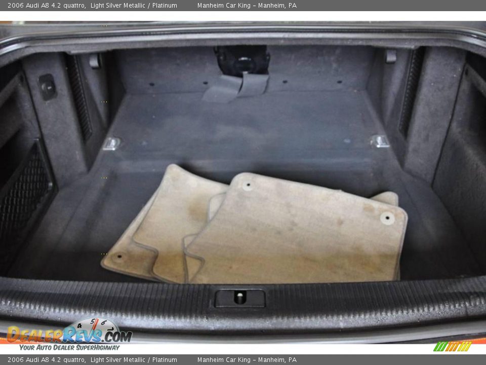 2006 Audi A8 4.2 quattro Light Silver Metallic / Platinum Photo #20