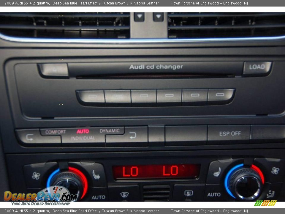 2009 Audi S5 4.2 quattro Deep Sea Blue Pearl Effect / Tuscan Brown Silk Nappa Leather Photo #25