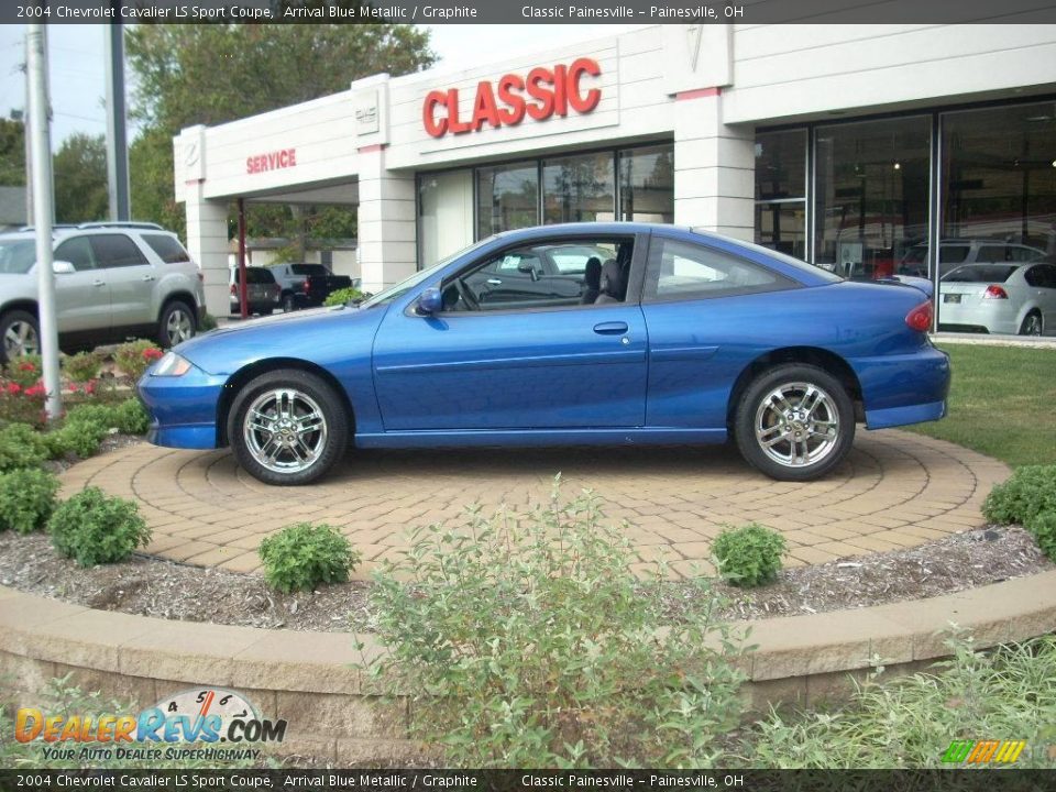 2004 Chevrolet Cavalier LS Sport Coupe Arrival Blue Metallic / Graphite Photo #1