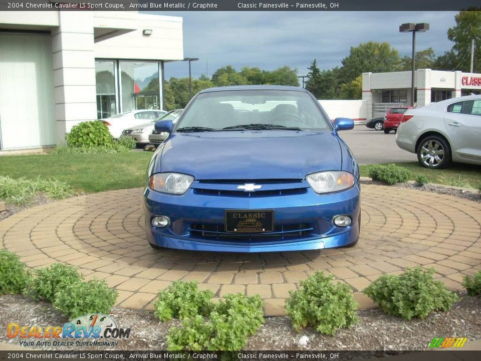 2004 Chevrolet Cavalier LS Sport Coupe Arrival Blue Metallic / Graphite Photo #3