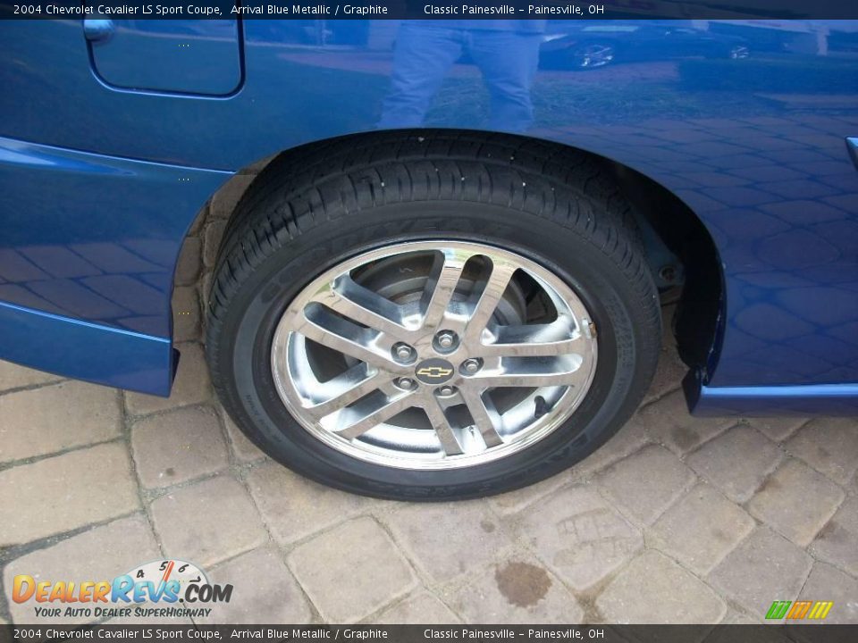 2004 Chevrolet Cavalier LS Sport Coupe Arrival Blue Metallic / Graphite Photo #6
