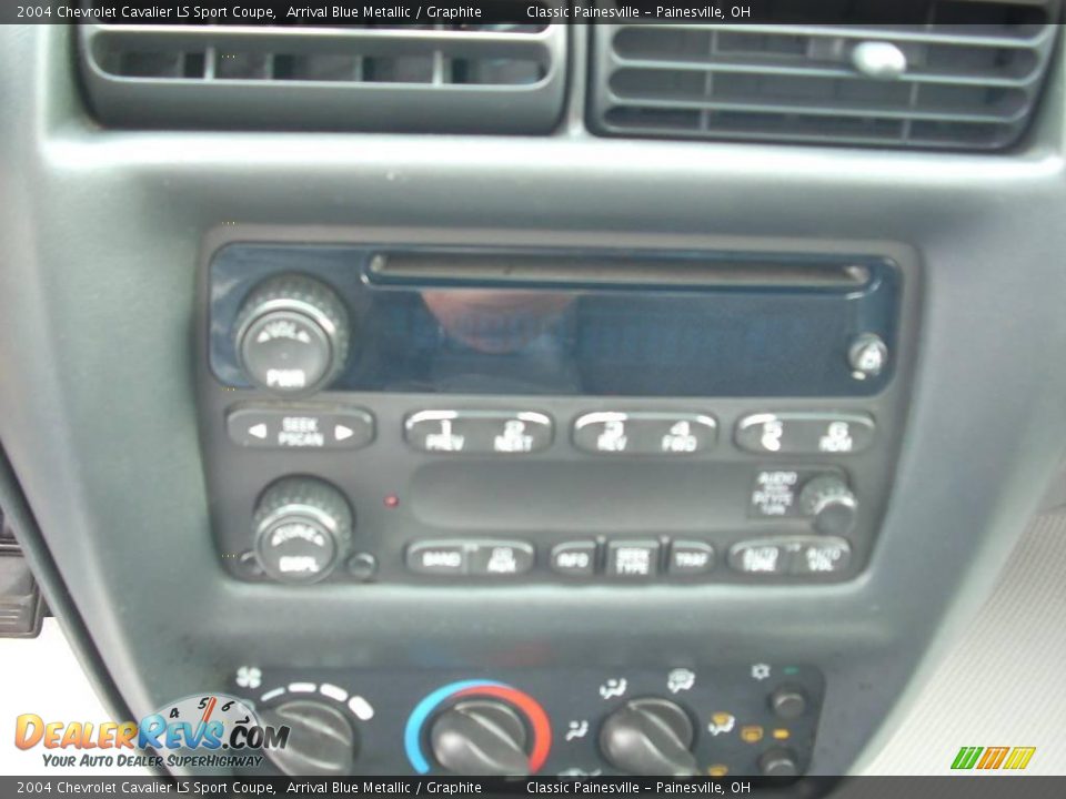 2004 Chevrolet Cavalier LS Sport Coupe Arrival Blue Metallic / Graphite Photo #11