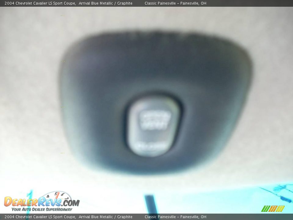 2004 Chevrolet Cavalier LS Sport Coupe Arrival Blue Metallic / Graphite Photo #14