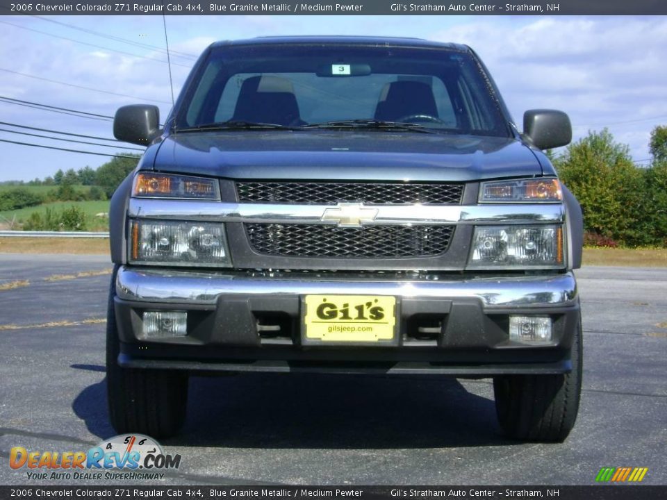 2006 Chevrolet Colorado Z71 Regular Cab 4x4 Blue Granite Metallic / Medium Pewter Photo #2