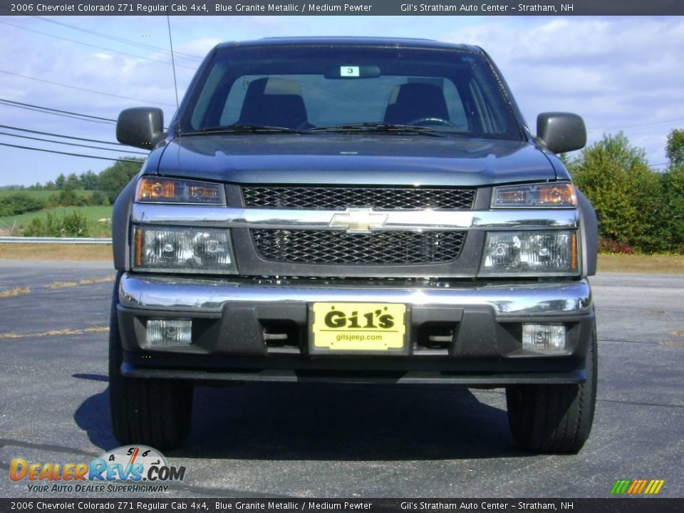 2006 Chevrolet Colorado Z71 Regular Cab 4x4 Blue Granite Metallic / Medium Pewter Photo #2