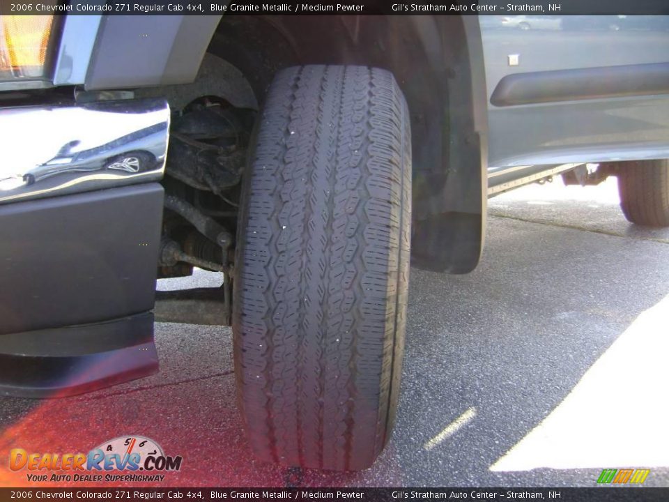 2006 Chevrolet Colorado Z71 Regular Cab 4x4 Blue Granite Metallic / Medium Pewter Photo #16