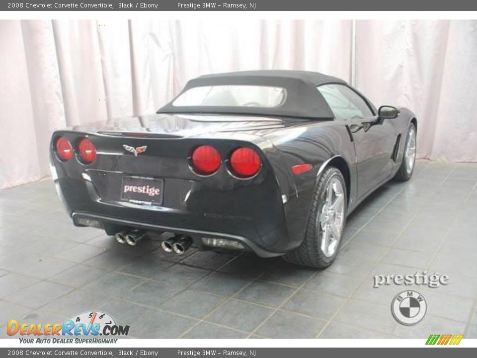 2008 Chevrolet Corvette Convertible Black / Ebony Photo #2