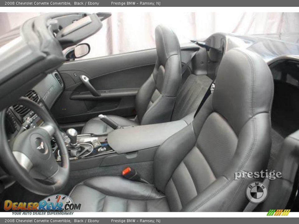 2008 Chevrolet Corvette Convertible Black / Ebony Photo #4