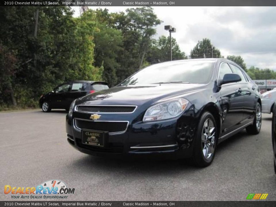 2010 Chevrolet Malibu LT Sedan Imperial Blue Metallic / Ebony Photo #1