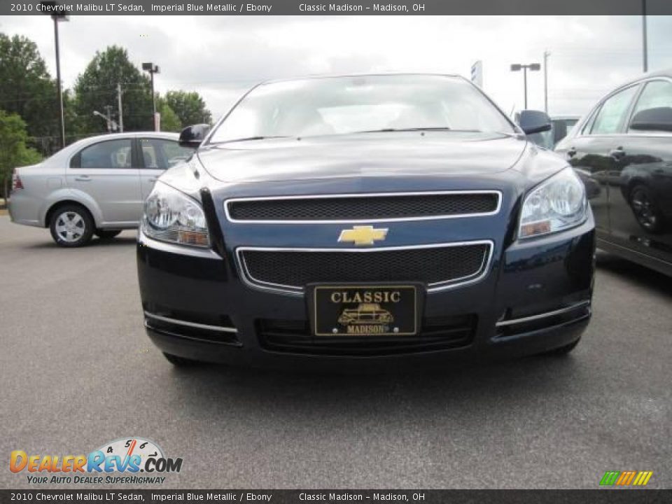 2010 Chevrolet Malibu LT Sedan Imperial Blue Metallic / Ebony Photo #2
