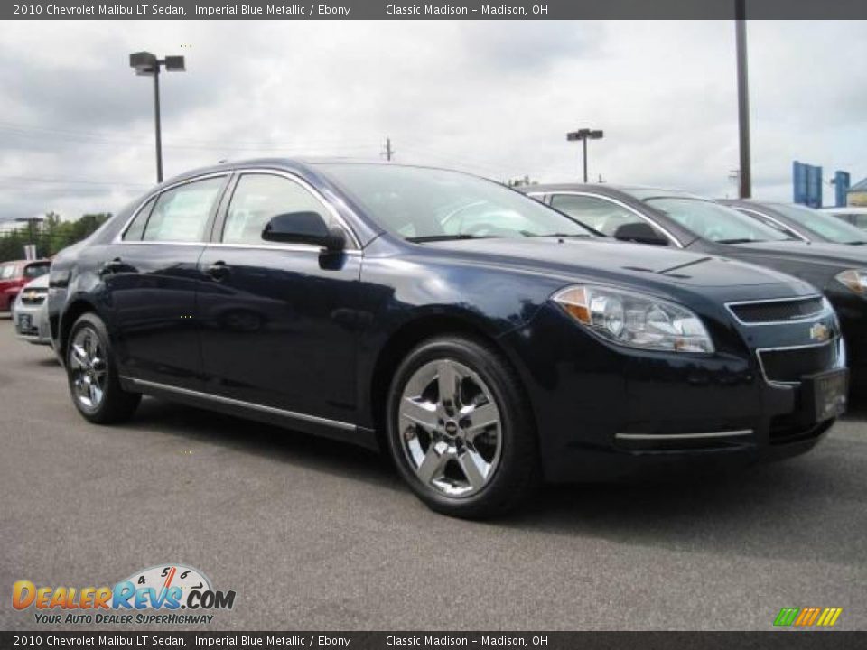 2010 Chevrolet Malibu LT Sedan Imperial Blue Metallic / Ebony Photo #3