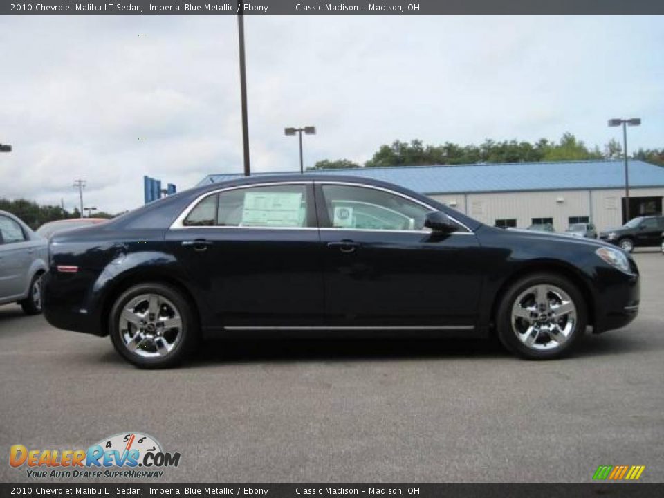 2010 Chevrolet Malibu LT Sedan Imperial Blue Metallic / Ebony Photo #4
