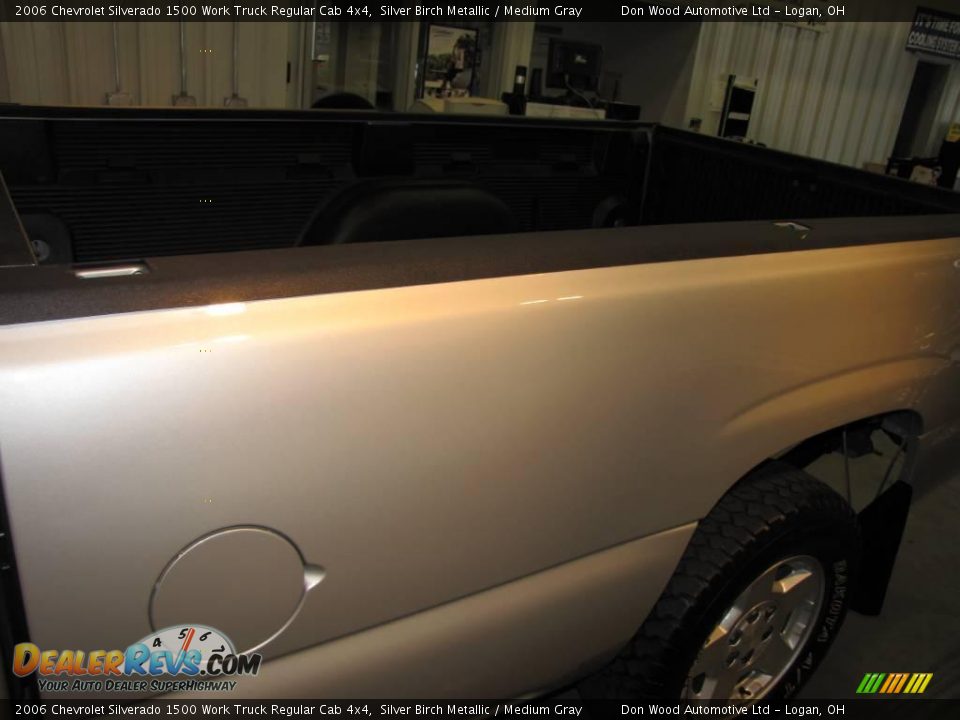 2006 Chevrolet Silverado 1500 Work Truck Regular Cab 4x4 Silver Birch Metallic / Medium Gray Photo #5