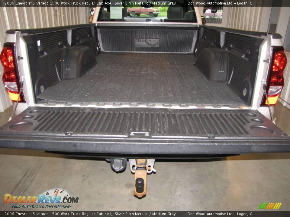 2006 Chevrolet Silverado 1500 Work Truck Regular Cab 4x4 Silver Birch Metallic / Medium Gray Photo #7
