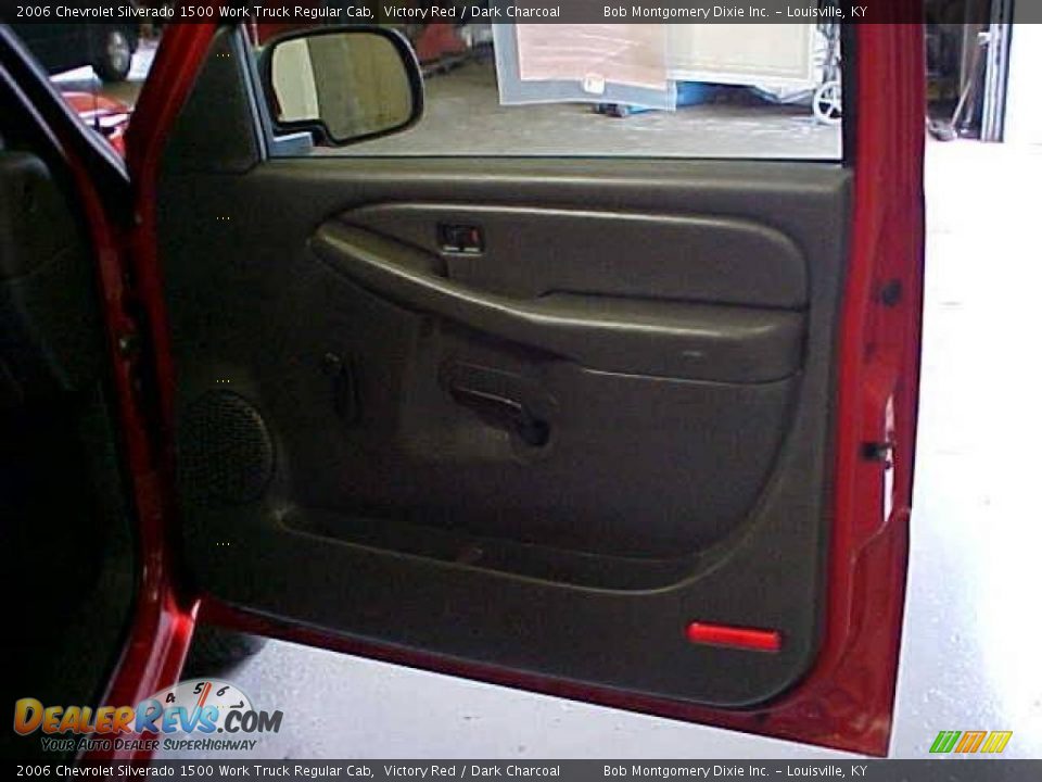 2006 Chevrolet Silverado 1500 Work Truck Regular Cab Victory Red / Dark Charcoal Photo #6