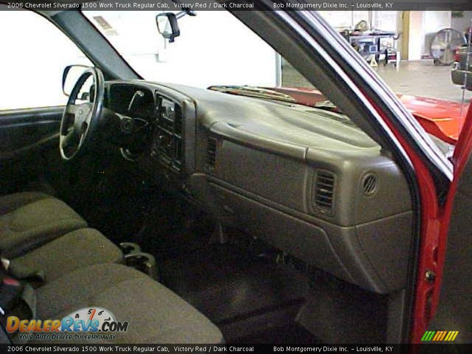 2006 Chevrolet Silverado 1500 Work Truck Regular Cab Victory Red / Dark Charcoal Photo #7