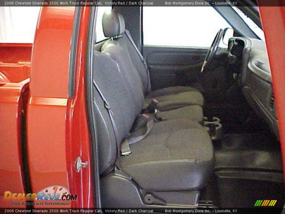 2006 Chevrolet Silverado 1500 Work Truck Regular Cab Victory Red / Dark Charcoal Photo #8