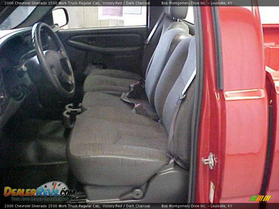 2006 Chevrolet Silverado 1500 Work Truck Regular Cab Victory Red / Dark Charcoal Photo #14