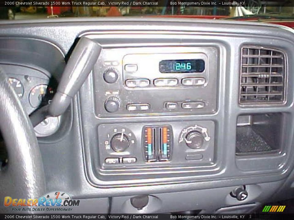 2006 Chevrolet Silverado 1500 Work Truck Regular Cab Victory Red / Dark Charcoal Photo #17