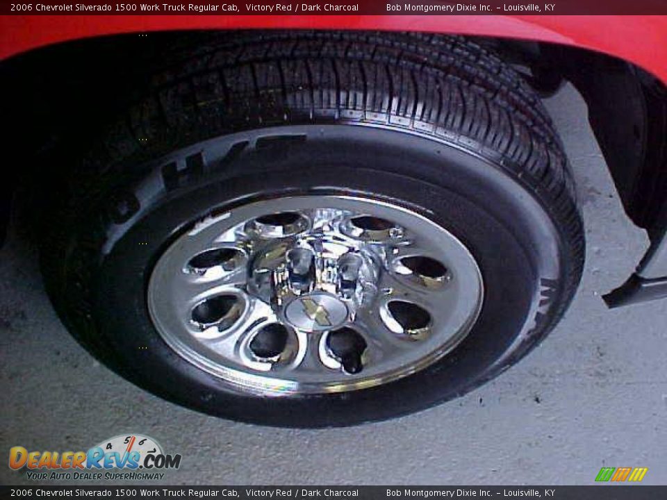 2006 Chevrolet Silverado 1500 Work Truck Regular Cab Victory Red / Dark Charcoal Photo #19