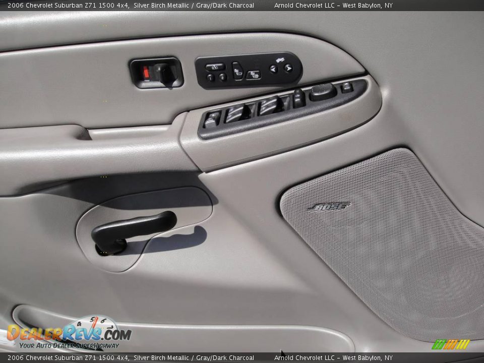 2006 Chevrolet Suburban Z71 1500 4x4 Silver Birch Metallic / Gray/Dark Charcoal Photo #8