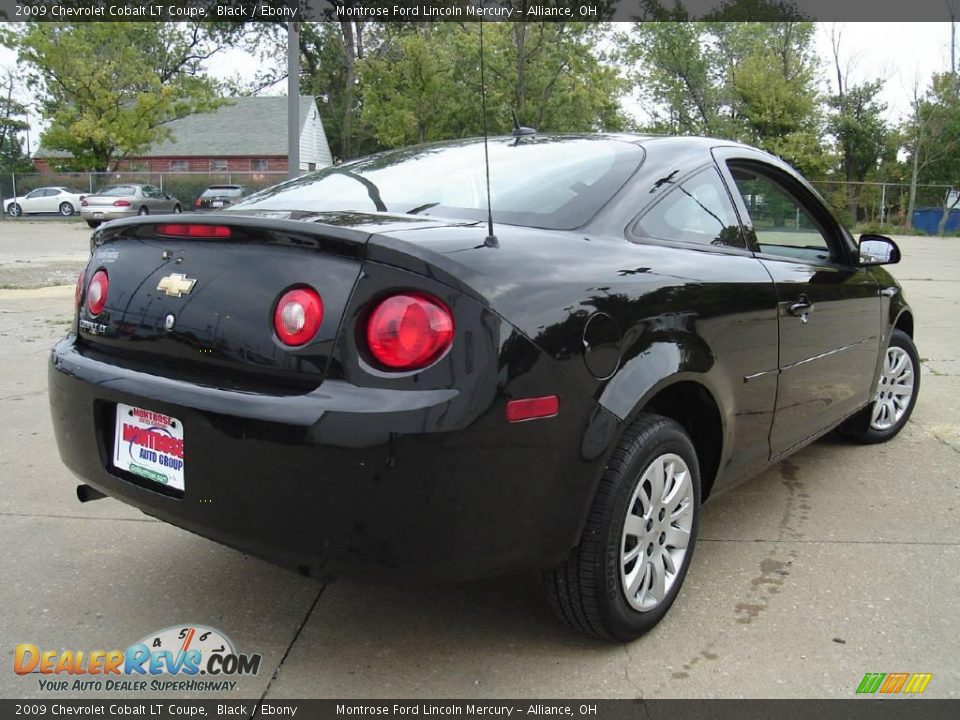2009 Chevrolet Cobalt LT Coupe Black / Ebony Photo #5