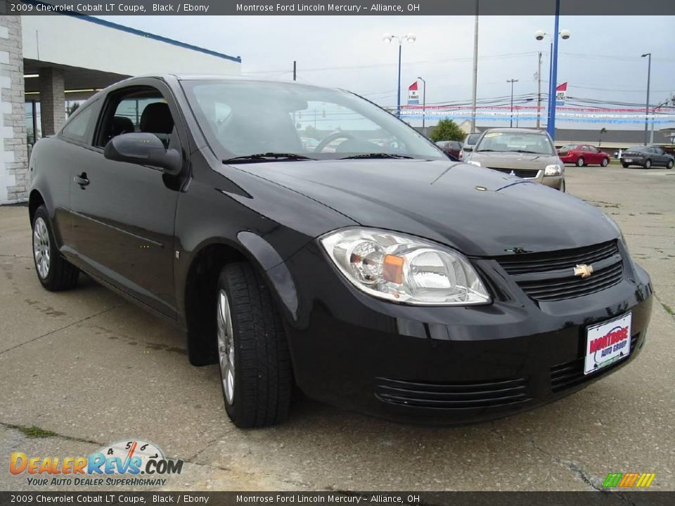 2009 Chevrolet Cobalt LT Coupe Black / Ebony Photo #7