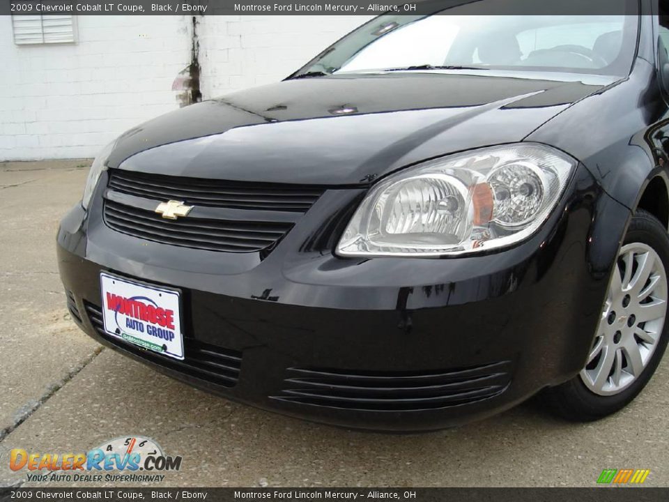 2009 Chevrolet Cobalt LT Coupe Black / Ebony Photo #9