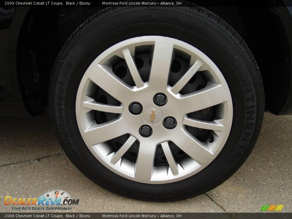 2009 Chevrolet Cobalt LT Coupe Black / Ebony Photo #11