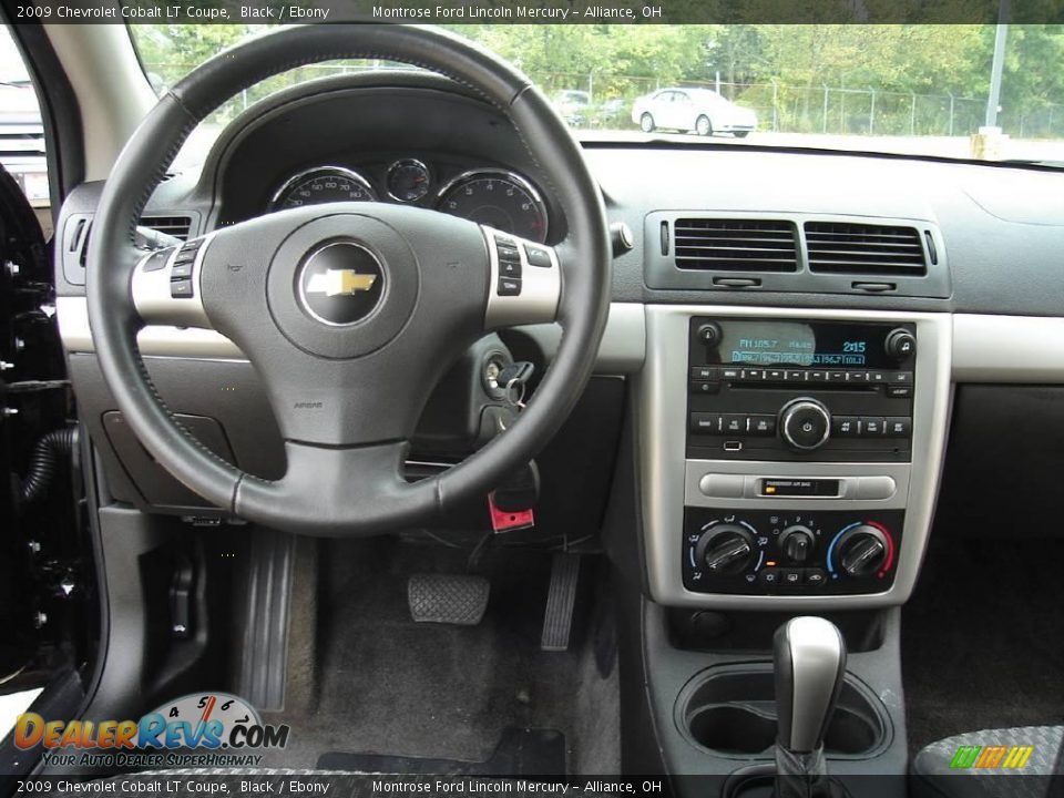 2009 Chevrolet Cobalt LT Coupe Black / Ebony Photo #15