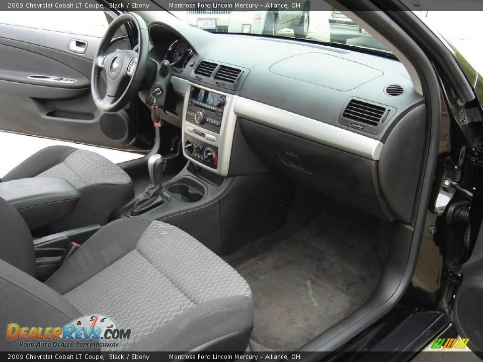 2009 Chevrolet Cobalt LT Coupe Black / Ebony Photo #17