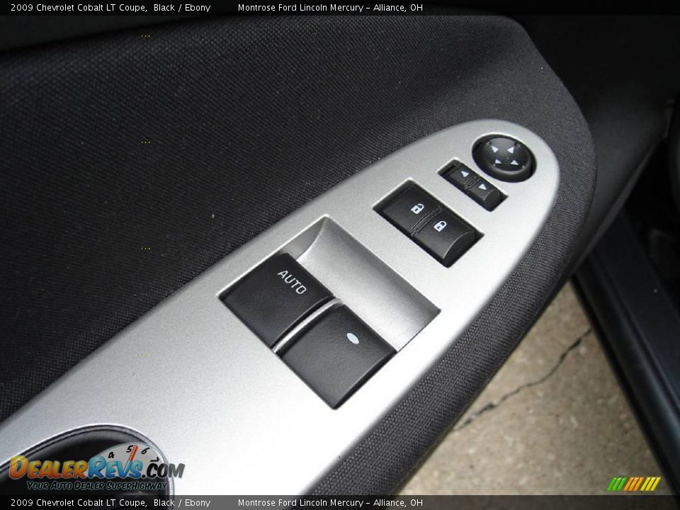 2009 Chevrolet Cobalt LT Coupe Black / Ebony Photo #19