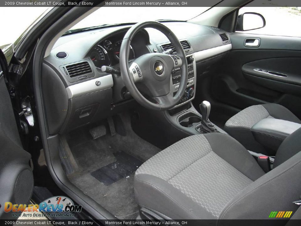 2009 Chevrolet Cobalt LT Coupe Black / Ebony Photo #20